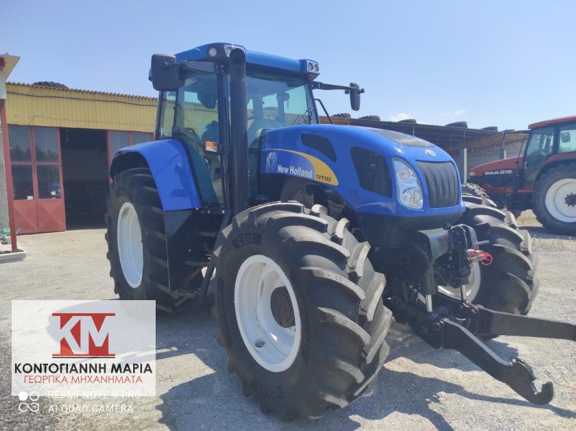 Kontogianni Tractors - New Holland  TVT155 VARIO 